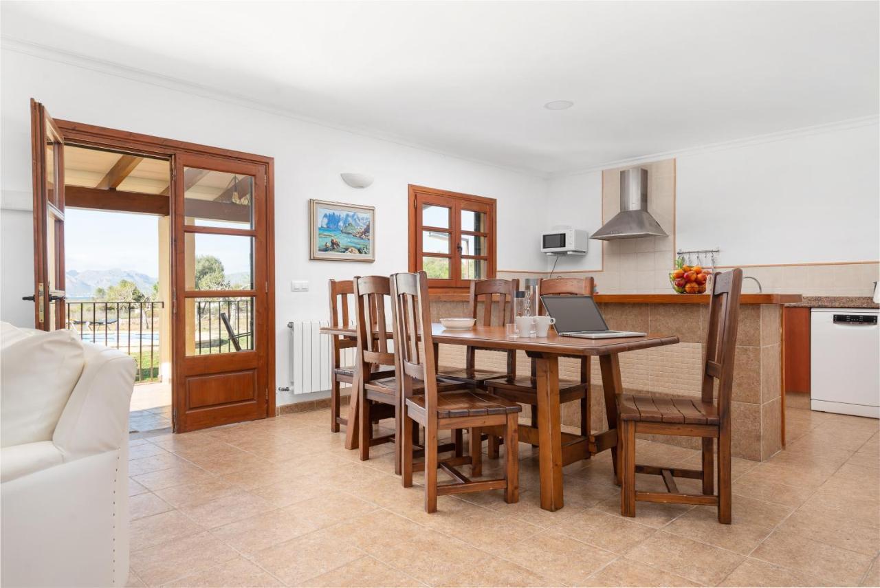 Villa Pou D,Ambroitx, Pool And Sea Views In Alcudia Ngoại thất bức ảnh