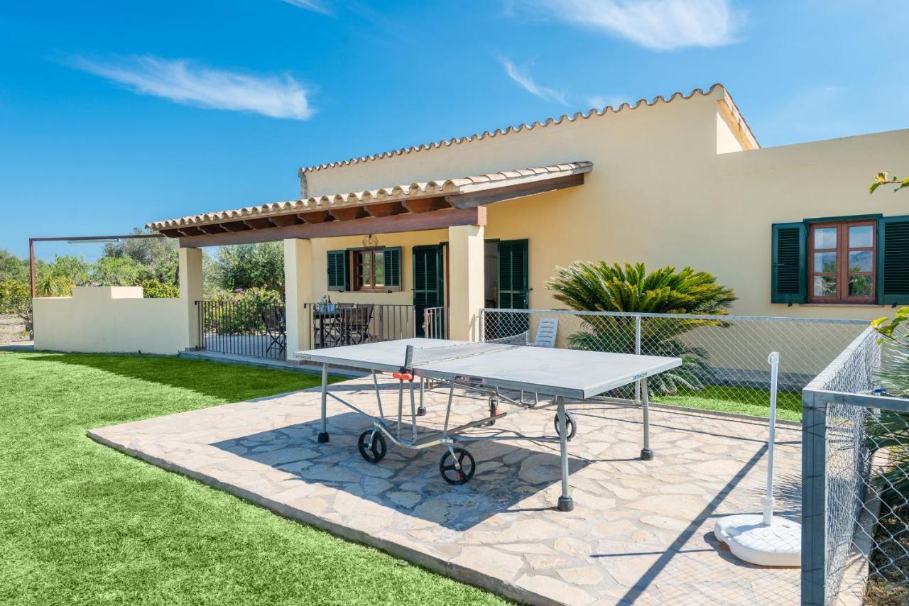 Villa Pou D,Ambroitx, Pool And Sea Views In Alcudia Ngoại thất bức ảnh